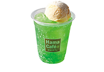 メロンソーダフロート